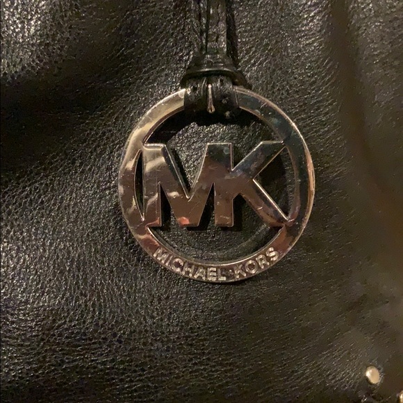 Michael Kors Black Leather Purse